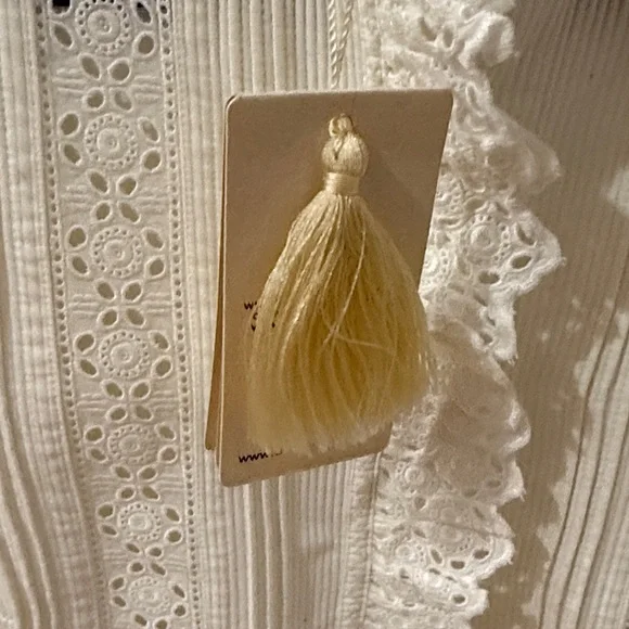 DÔEN Vermont ribbed broderie anglaise cotton shirt - Picture 5 of 16